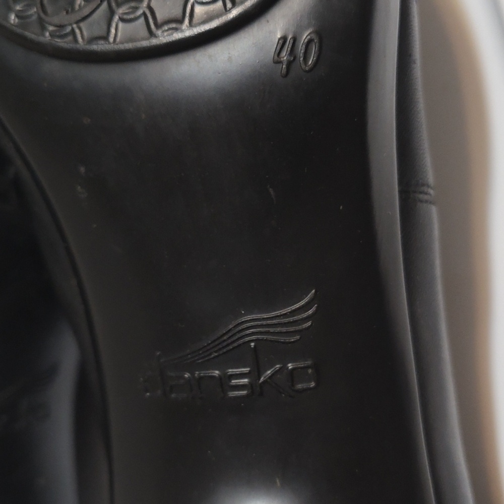 Dansko heel shoe, black size 40 - Picture 8 of 10